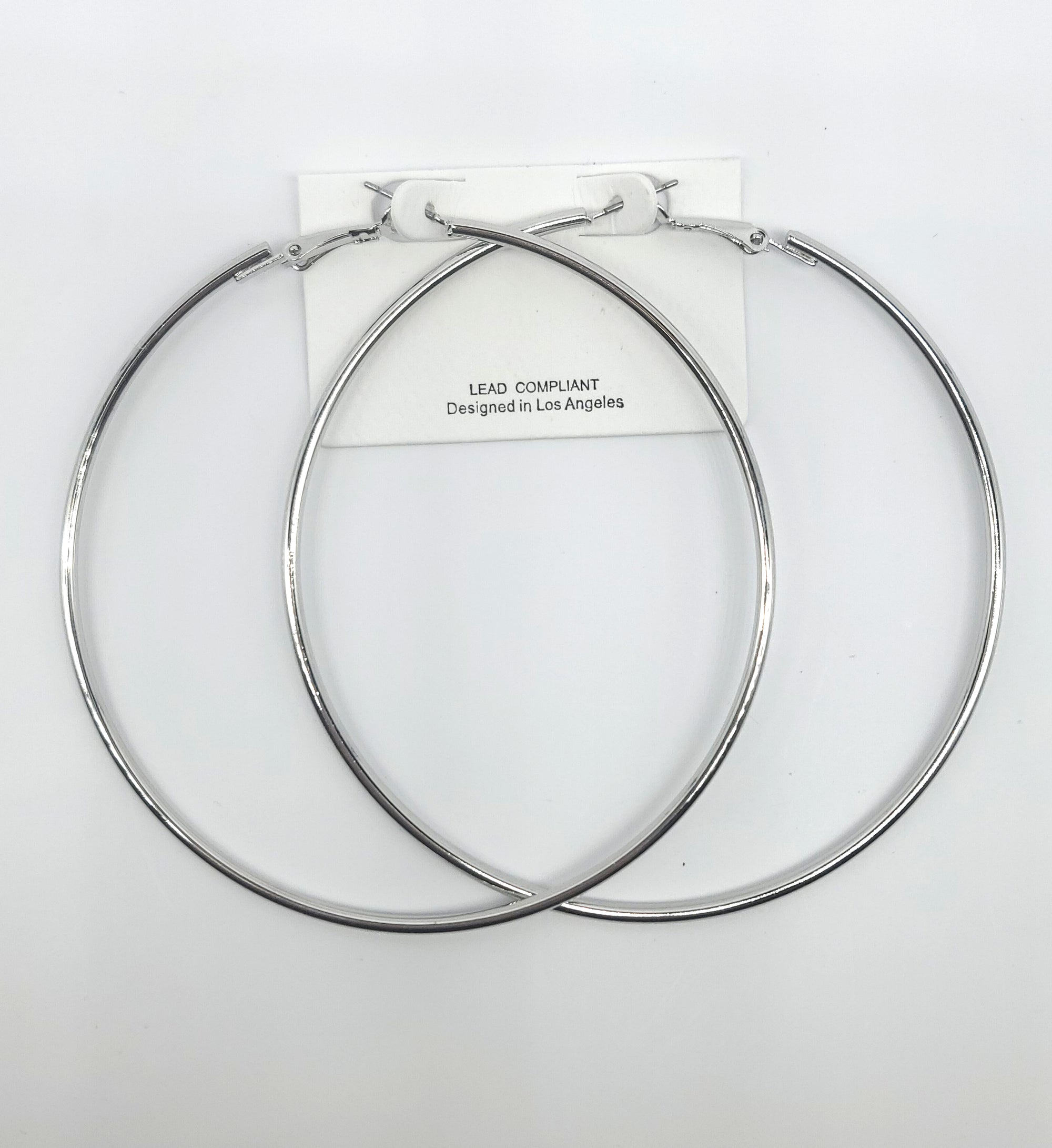 Metal Hoop 80MM Earrings