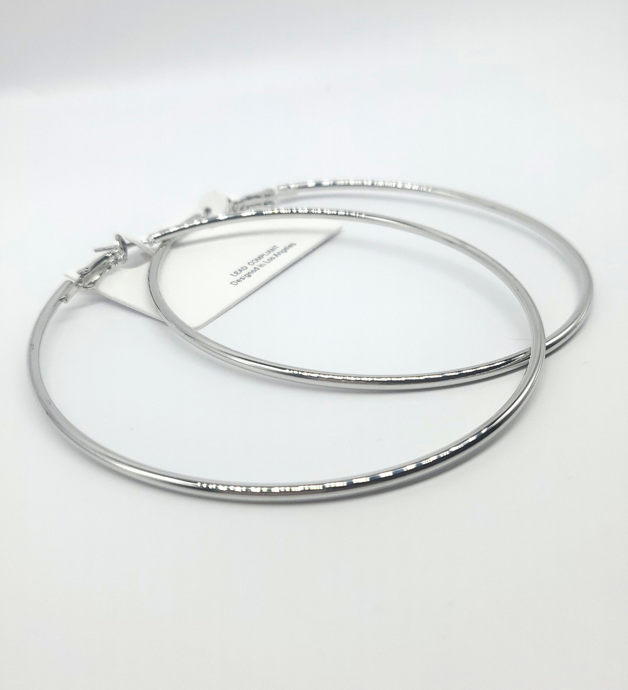 Metal Hoop 80MM Earrings