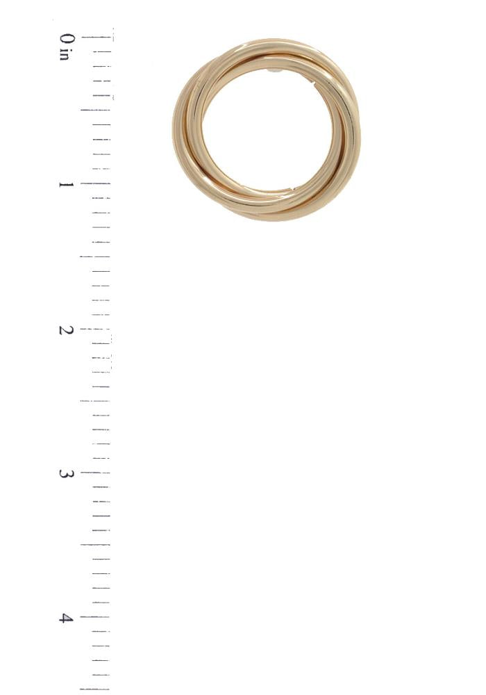 Circle Twist Earring