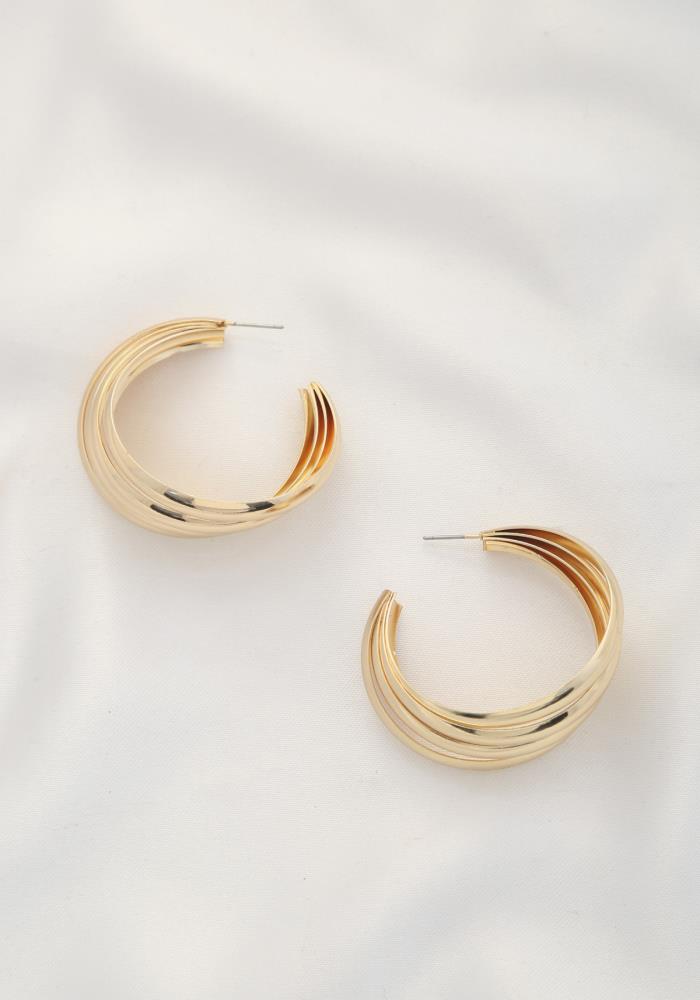 Quad Circle Earring