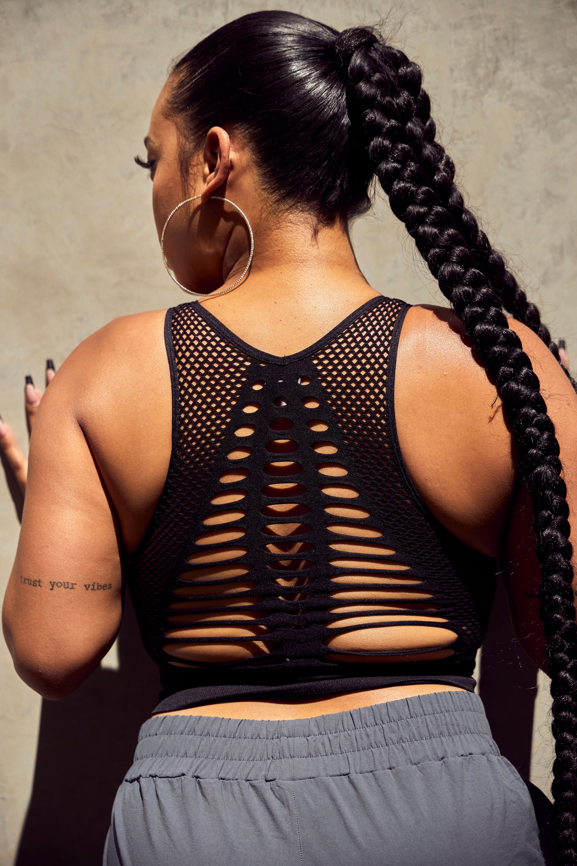 Laser Cut Sports Bra
