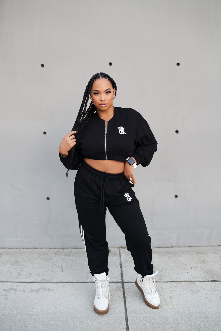 Cozy Logo Stripe Jogger