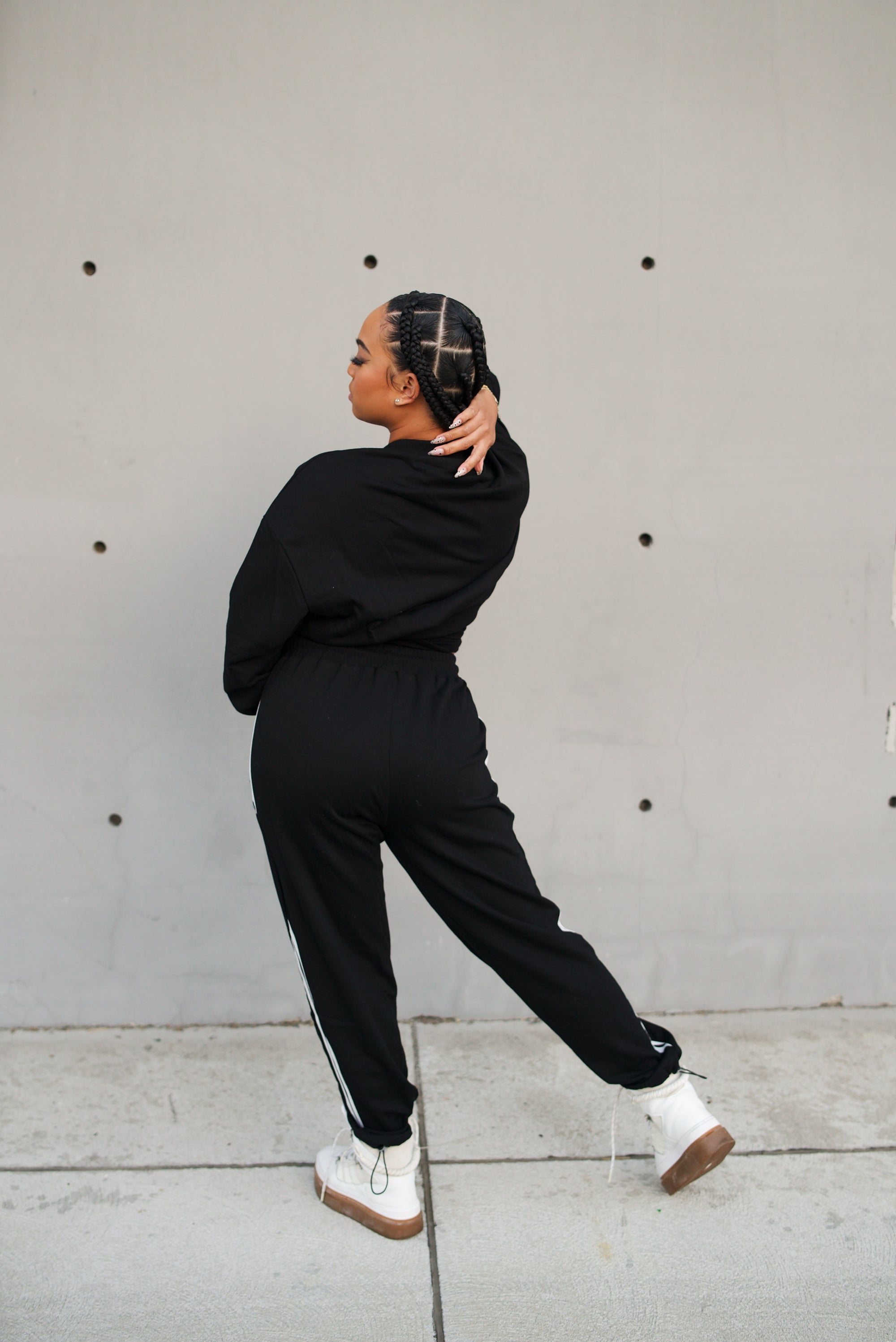 Cozy Logo Stripe Jogger