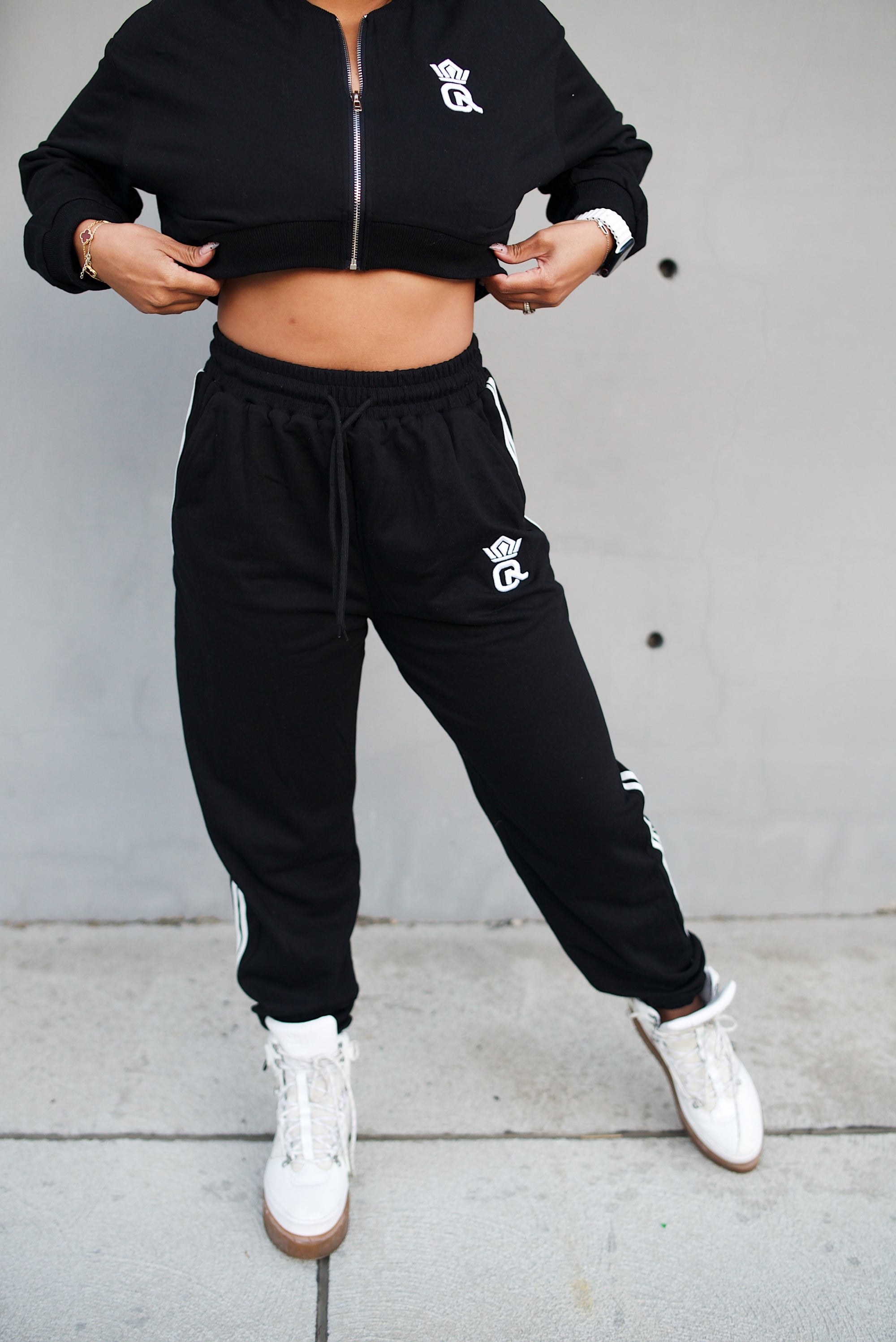 Cozy Logo Stripe Jogger