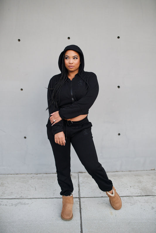 Cozy Logo High Waisted Jogger