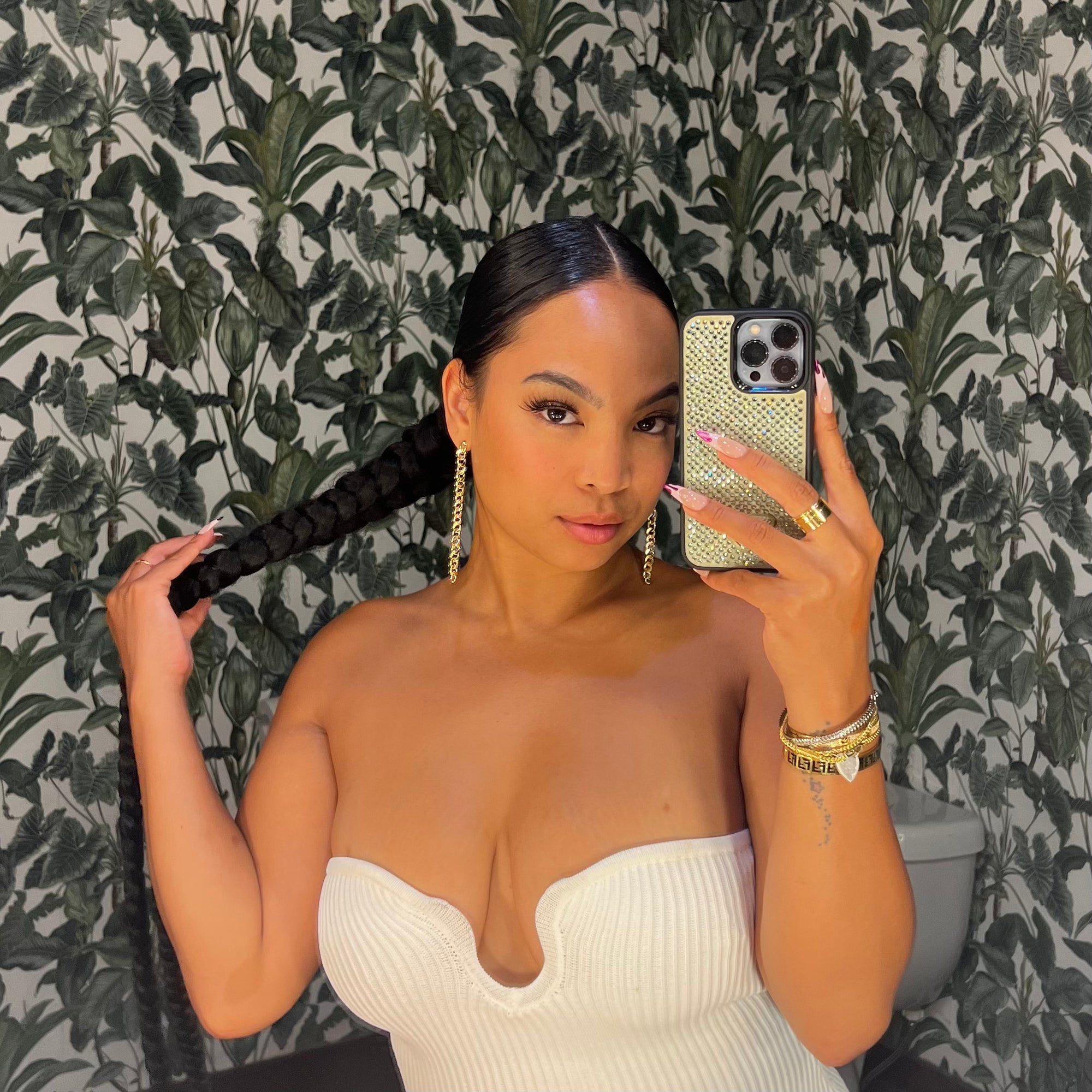 3-Set Cuban Link Chain Earring