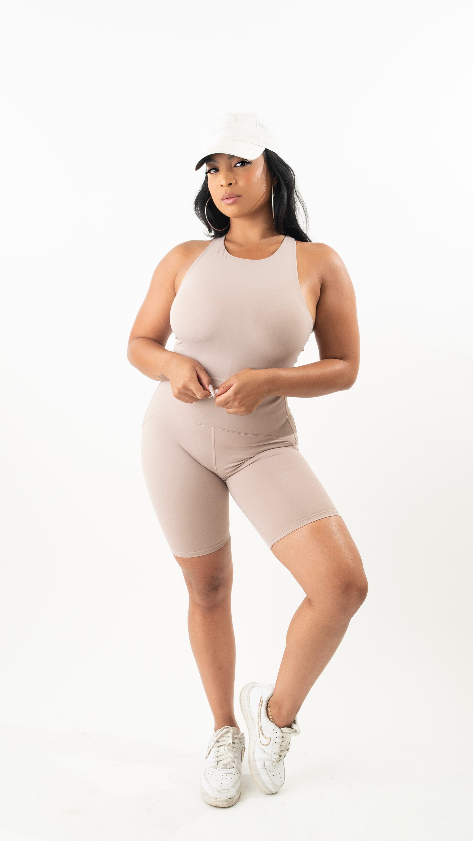 Collegiate Tummy Control Biker Shorts