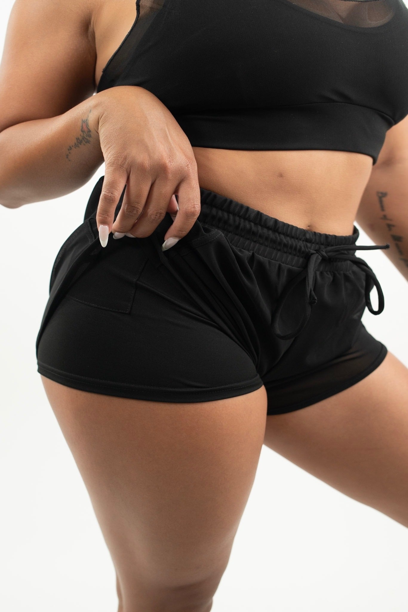 Varsity Mesh Dolphin Short