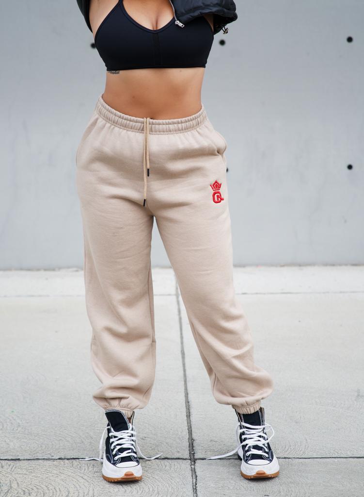 Cozy Logo Boyfriend Jogger