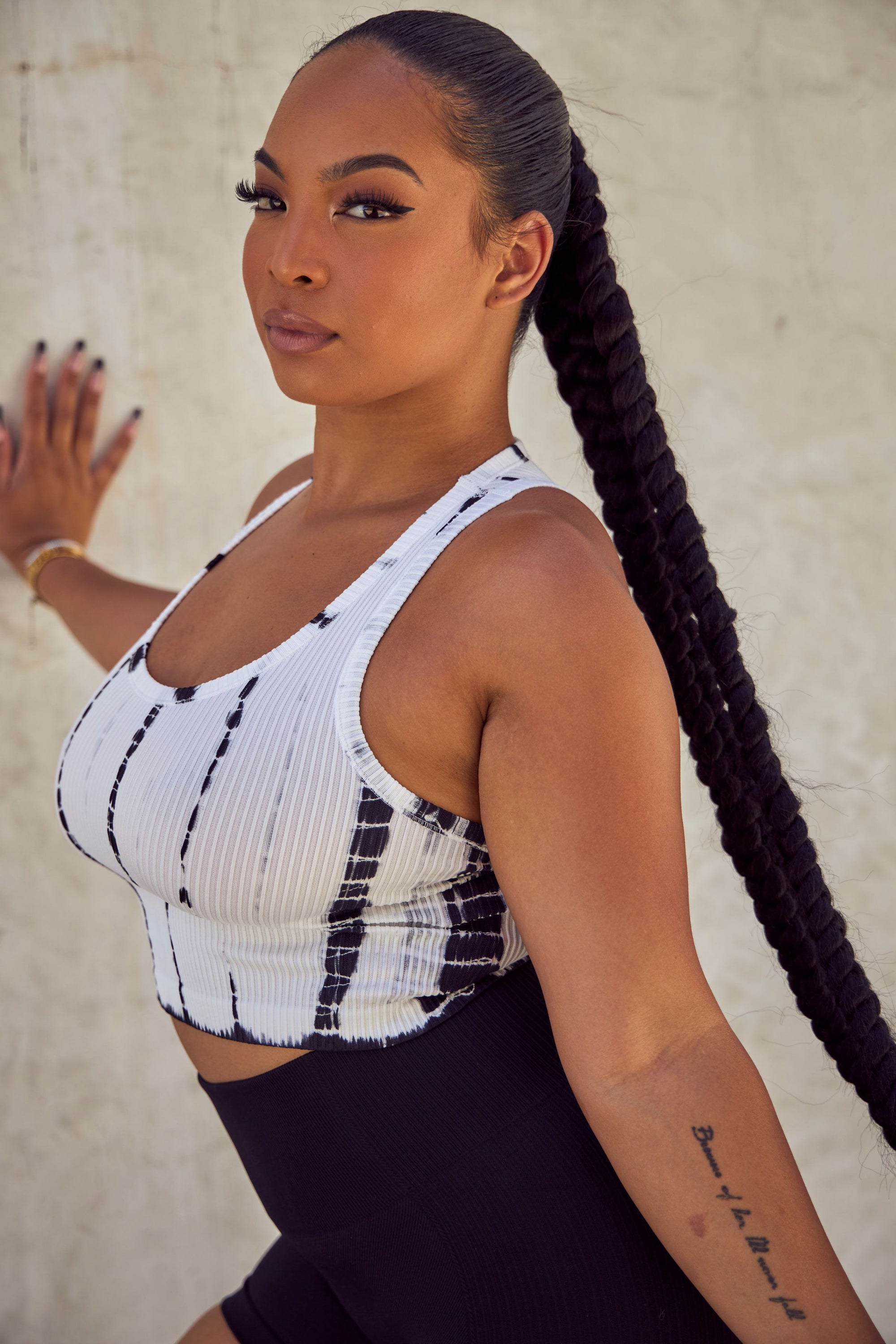 Seamless Tie-Dye Tank